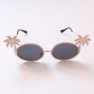 ASOS Crystal Palm Tree Sunglasses